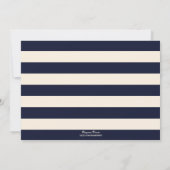 Midnight Garden Wedding Save the Date (Rückseite)