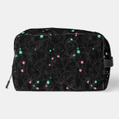 Midnight-Garten-Kosmetiktasche Waschbeutel (Rückseite)