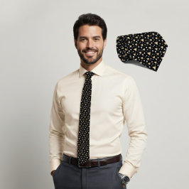 Midnight Geometry Luxe Tie Krawatte