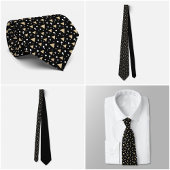 Midnight Geometry Luxe Tie Krawatte