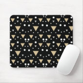 Midnight Geometry Luxe Tie Mousepad (Mit Mouse)