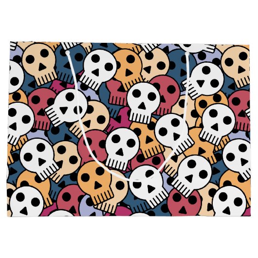 Midnight Ghost Große Geschenktüte (Rückseite)