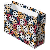 Midnight Ghost Große Geschenktüte (Vorderseite Schrägansicht)