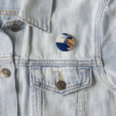 Midnight Gold: Abstrakte Eleganz Button (Beispiel)