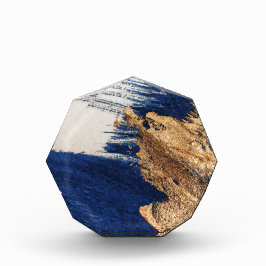 Midnight Gold: Abstrakte Eleganz Fotoblock