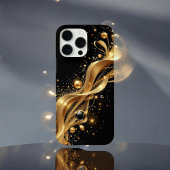 Midnight Gold Wave Case-Mate iPhone Hülle