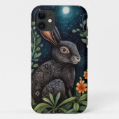 Midnight Hare Phone Case (Rückseite)