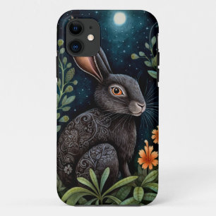 Midnight Hare Phone Case