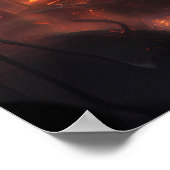 Midnight Harvester Halloween Poster (Ecke)