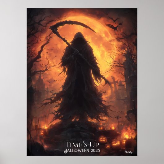 Midnight Harvester Halloween Poster (Vorne)