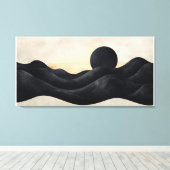 Midnight Horizon Leinwanddruck (Insitu (Holzboden))