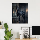 Midnight Horse Ballsaal Poster (Heimbüro)