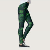 Midnight Jungle Druck Leggings (Rechts)