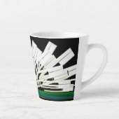 MIDNIGHT KEYS Accent Pillow Milchtasse (Rechts)