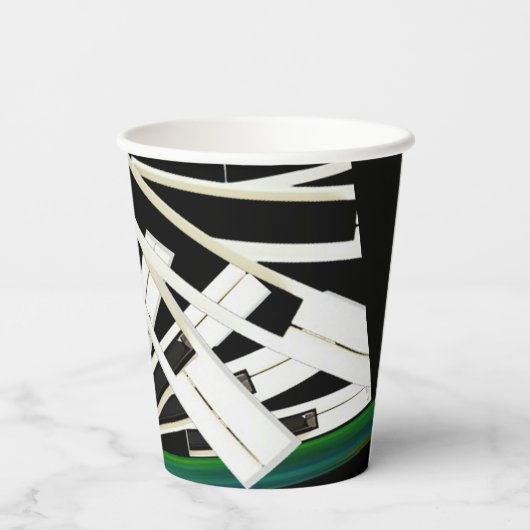 MIDNIGHT KEYS Accent Pillow Pappbecher (Rückseite)