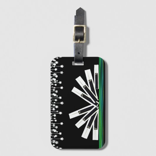 MIDNIGHT KEYS GEPÄCKANHÄNGER (Vorderseite Vertikal)