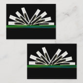 MIDNIGHT KEYS MITTEILUNGSKARTE (Vorne/Hinten)