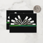 MIDNIGHT KEYS MITTEILUNGSKARTE (Vorderseite/Rückseite Beispiel)