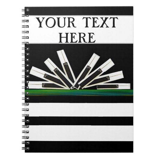 MIDNIGHT KEYS NOTIZBLOCK (Vorderseite)