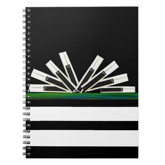 MIDNIGHT KEYS NOTIZBLOCK (Vorderseite)