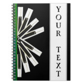 MIDNIGHT KEYS NOTIZBLOCK (Vorderseite)