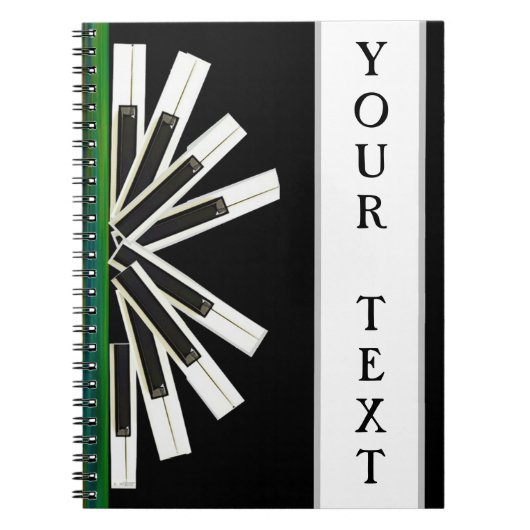 MIDNIGHT KEYS NOTIZBLOCK (Vorderseite)