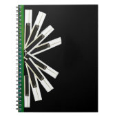 MIDNIGHT KEYS NOTIZBLOCK (Vorderseite)