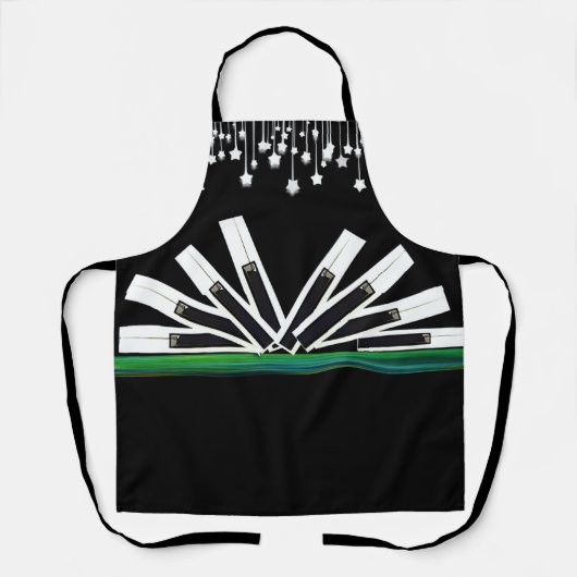 MIDNIGHT KEYS SCHÜRZE (Vorderseite)