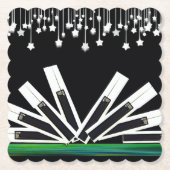 MIDNIGHT KEYS UNTERSETZER (Vorderseite)