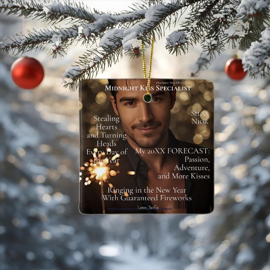 Midnight Kiss Specialis magazine boyfriend Keramikornament