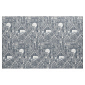 Midnight library indigo Fabric Stoff (Fat Quarter (45,7 x 55,9 cm))