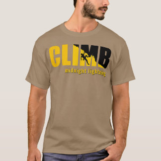 MIDNIGHT LIGHTNING Bouldering Rock Climbing T-Shirt