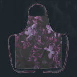 Midnight Lilac Reverie Apron Schürze<br><div class="desc">Cook, create, and craft in the most romantically stunning apron to ever grace a kitchen! The Midnight Lilac Reverie apron wraps you in the moody botanical magic of a moonlit lilac garden while you do the most nurturing and creative work of your day. Rich shades of lavender, violet, and deep...</div>