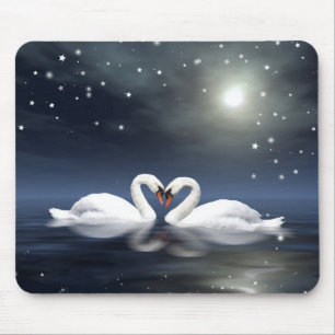 Midnight love mousepad