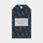 Midnight Magic Dark Navy Boutique Geschenkanhänger (Vorderseite)