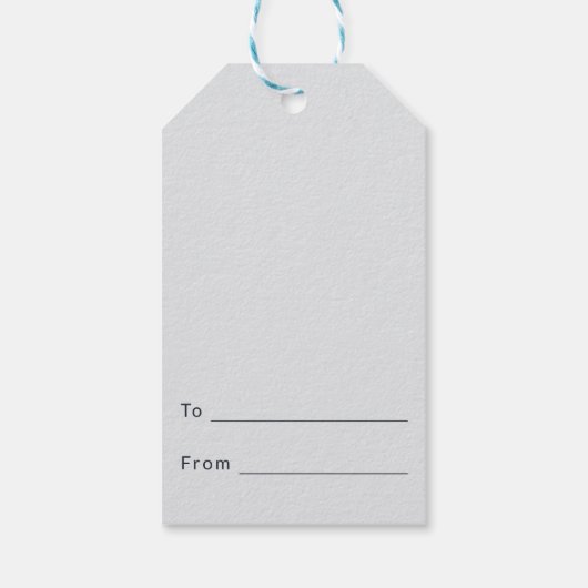 Midnight Magic Dark Navy Boutique Geschenkanhänger (Rückseite)