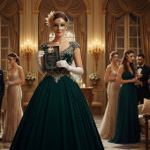 Midnight Masquerade formal birthday Einladung