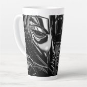 Midnight Metal Portrait Milchtasse (Linke Ecke)
