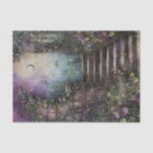 MIDNIGHT MOON GARDEN DECOUPAGE TISSUPAPIER SEIDENPAPIER (Vorderseite)