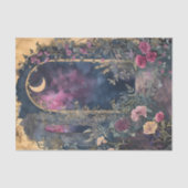 MIDNIGHT MOON GARDEN DECOUPAGE TISSUPAPIER SEIDENPAPIER (Vorderseite)