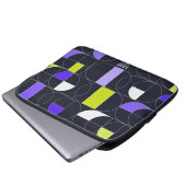 Midnight Mosaic Laptop sleeve (Vorne Knopf)