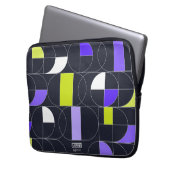 Midnight Mosaic Laptop sleeve (Vorderseite Links)