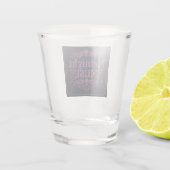 Midnight Muse Gothic Shotglas | Velvet Chaos Schnapsglas (Rückseite)