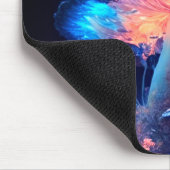 Midnight Mushrooms Dreamscape Mouse Pad Mousepad (Ecke)