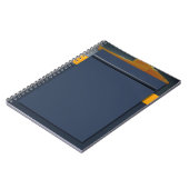 Midnight Orange Notebook Notizblock (Linke Seite)