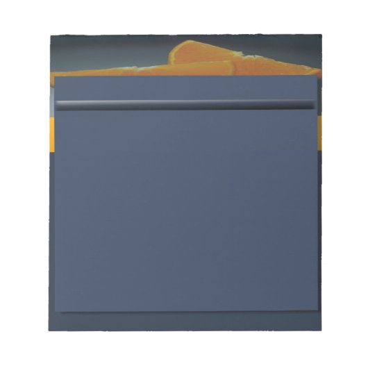 Midnight Orange Notepad Notizblock (Vorderseite)