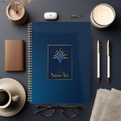 Midnight Palm Collection Luxury Navy Blue Planer