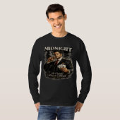 Midnight Poker King Mafia Style Long Sleeve T-Shirt (Vorne ganz)