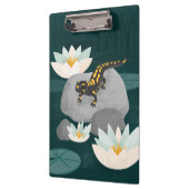 Midnight Pond Fire Salamander Klemmbrett (Links)
