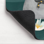 Midnight Pond Fire Salamander Mousepad (Ecke)